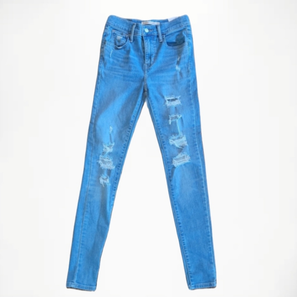 Levi's 720 High Rise Super Skinny Jeans size 25